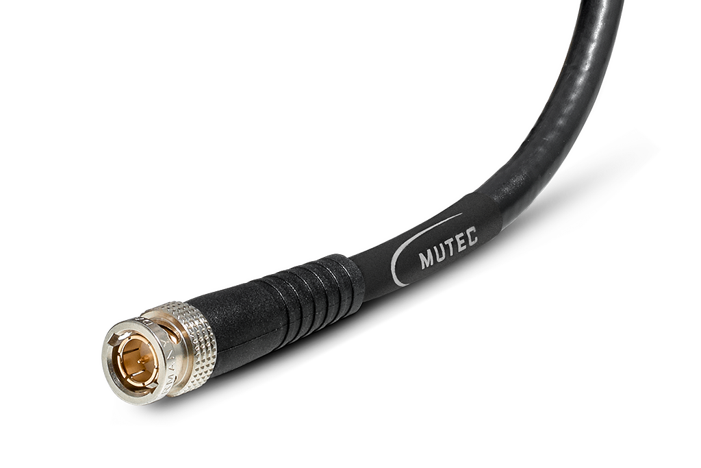 MUTEC PSC50 BNC cable connector detail