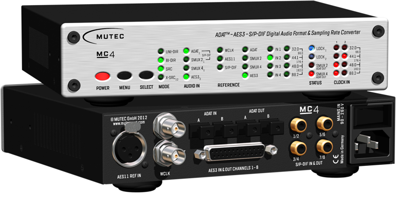 MUTEC MC4 audio format converter