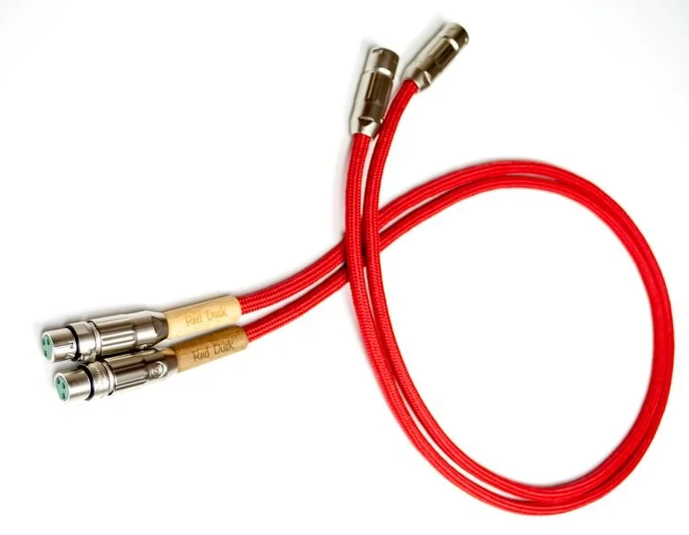 Gekko Cables Red Dusk XLR balanced interconnect cable