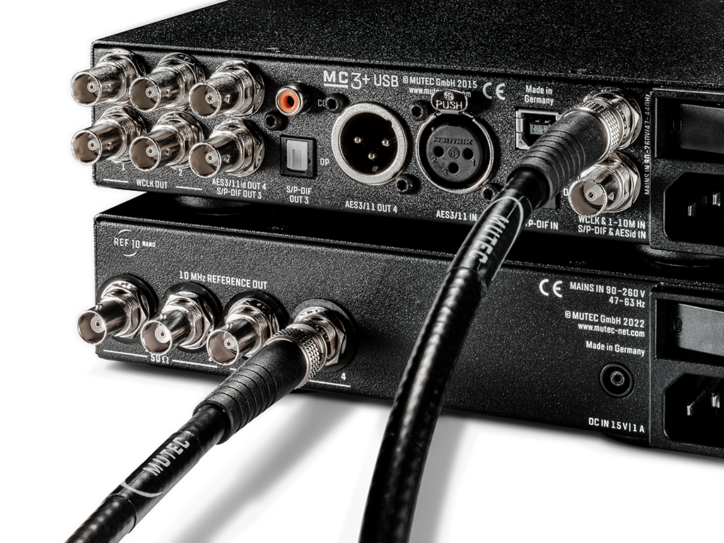 MUTEC PSC50 BNC cable for high-end audio equipment