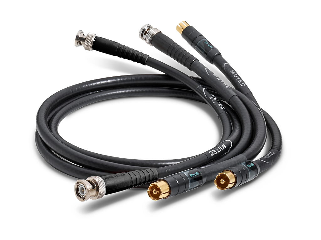 MUTEC PSC75 0.5 meter 75 ohm BNC cable