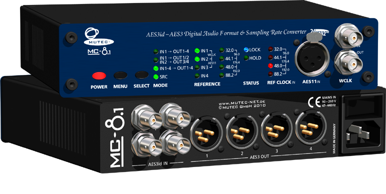 MUTEC MC8 professional digital audio SRC (Copy)