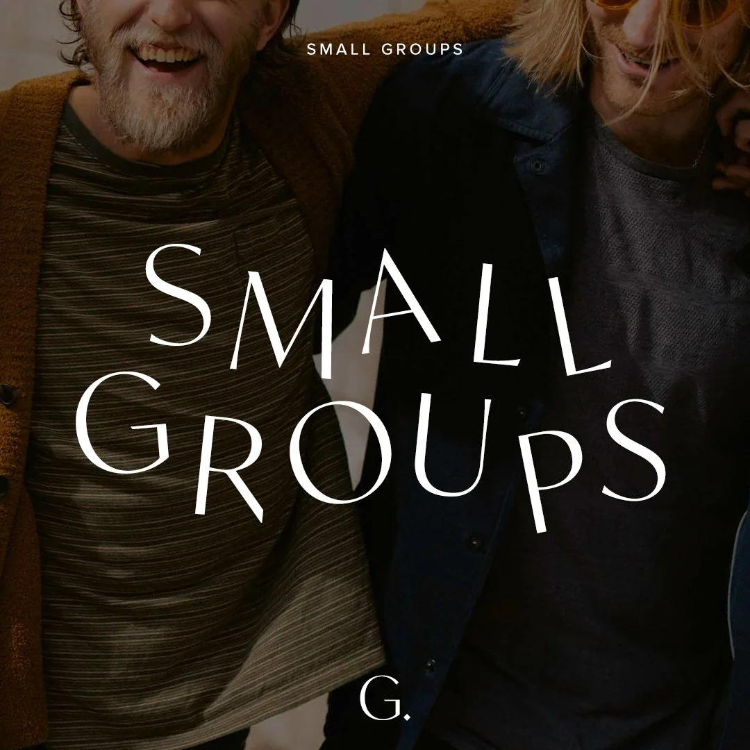 Small Groups - Term 3