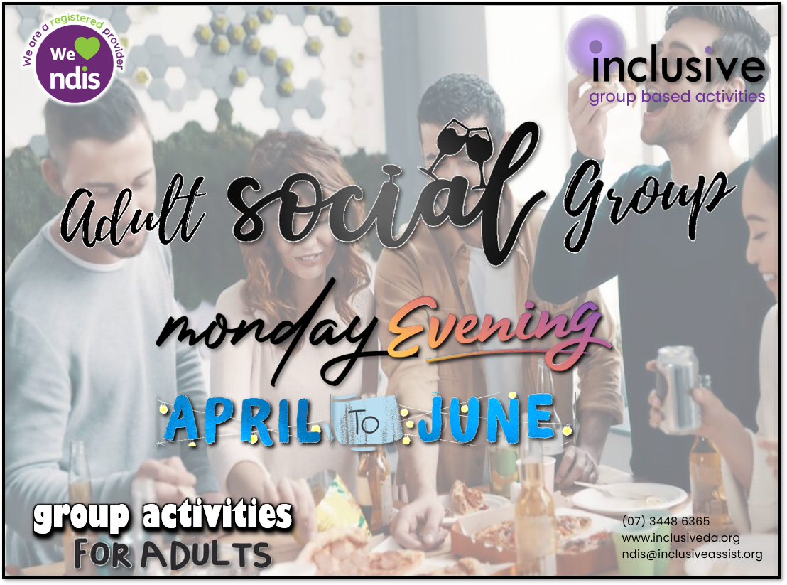 Group Based Evening Activities for Adults: ‘Adult Social Group’ 8-Week Course 