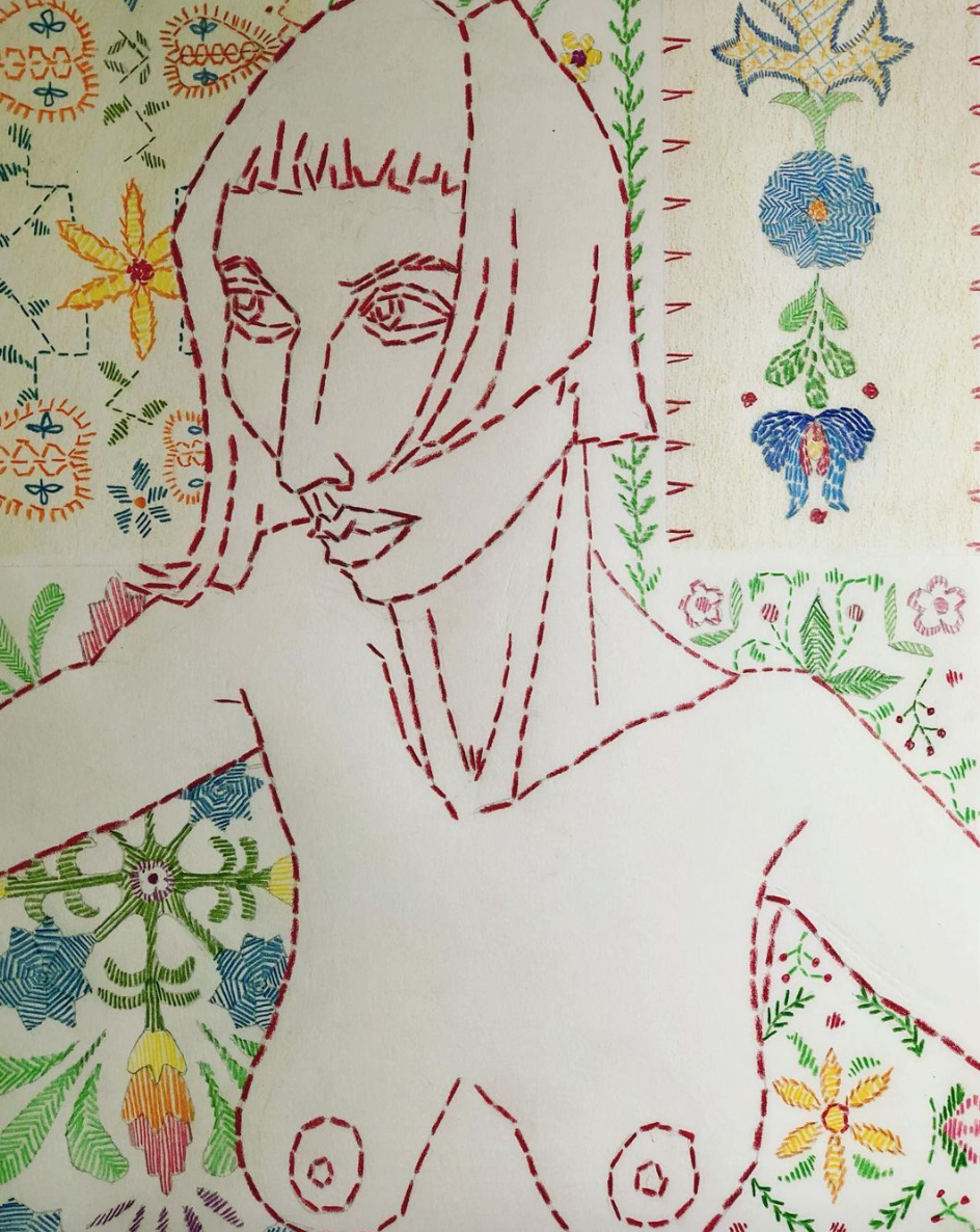 NASIM with traditional Polish embroidery