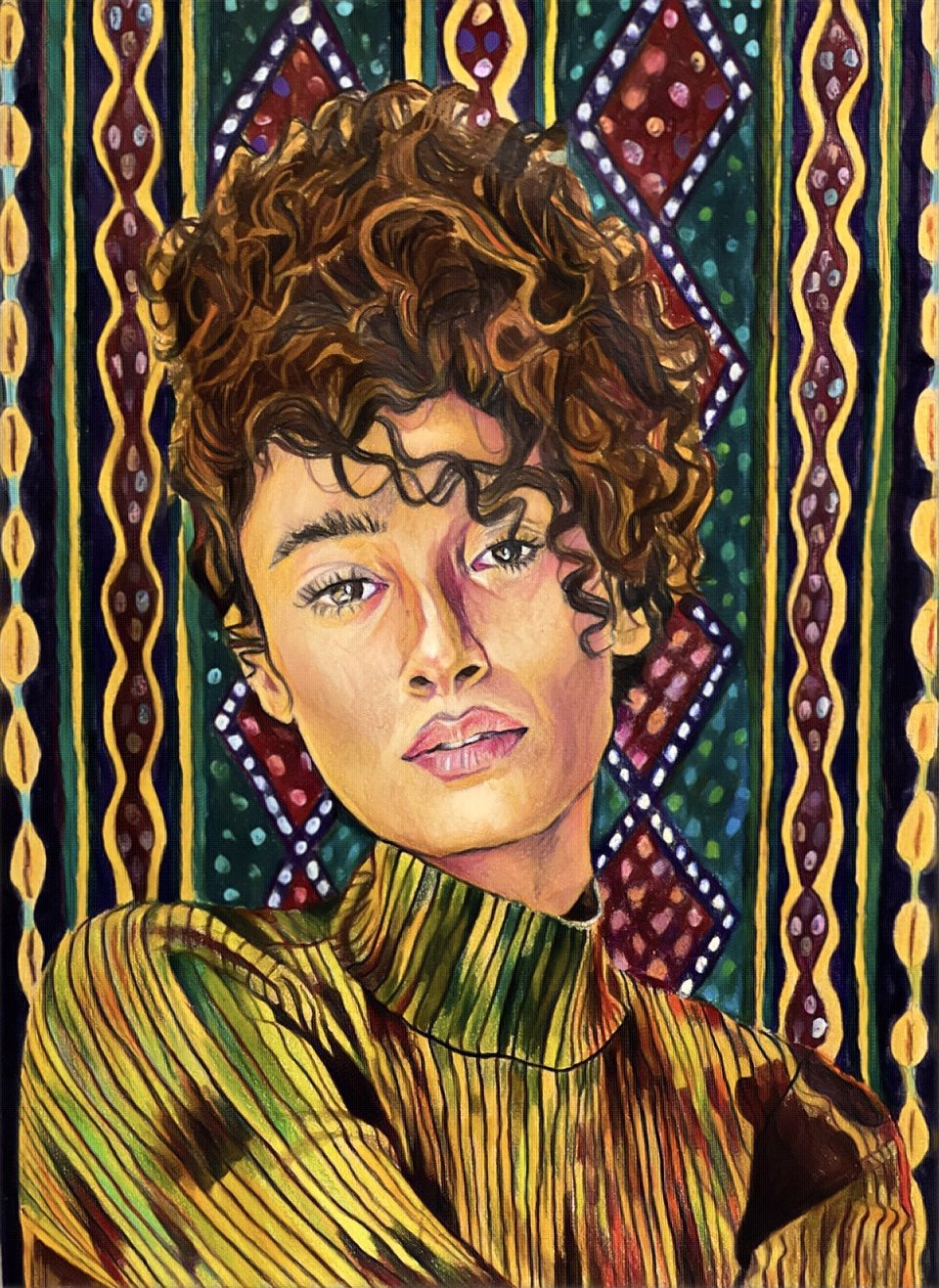 EDEN with Ethiopian tapestry