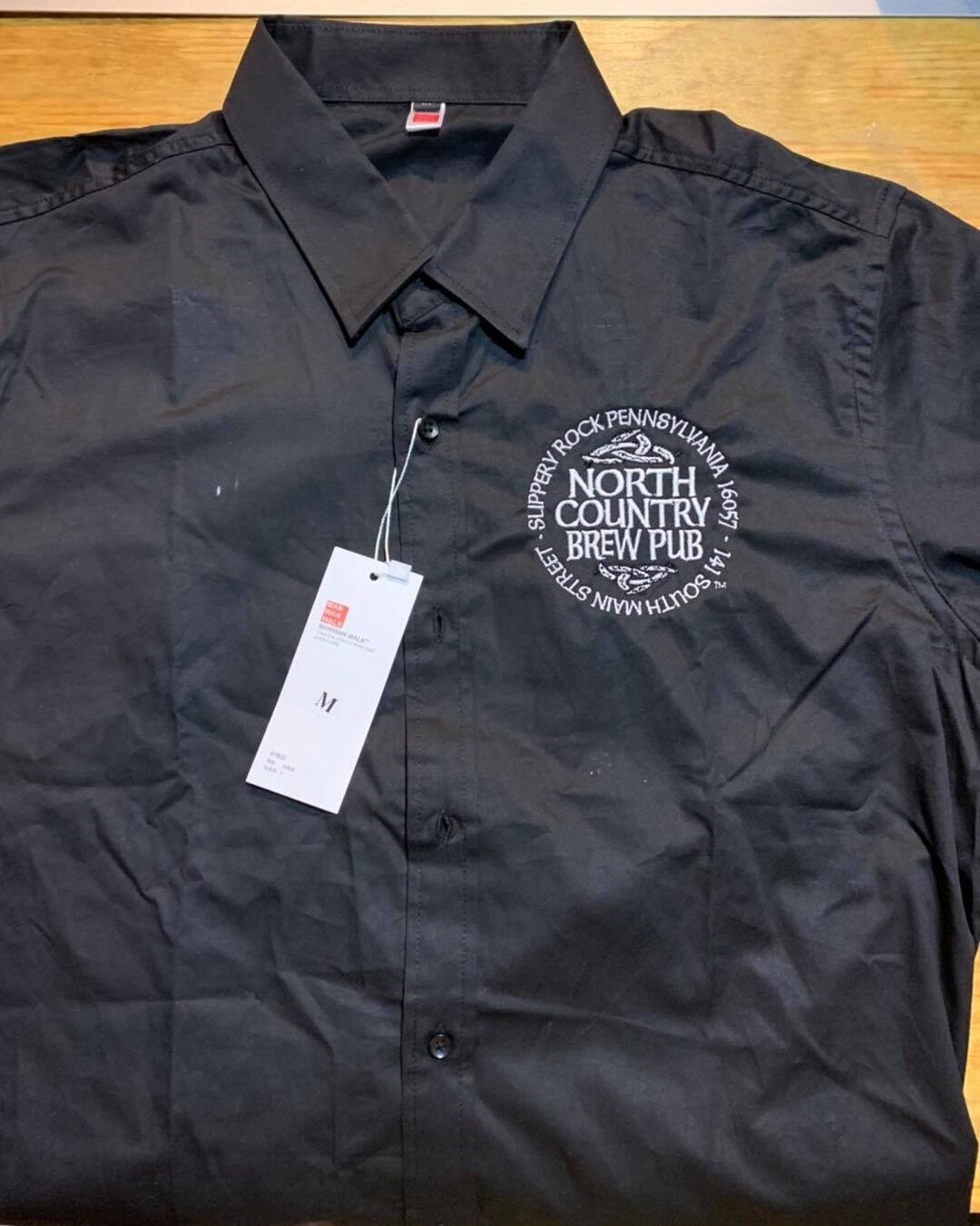 Don&rsquo;t forget we can also embroider dress shirts, aprons, or anything you may need for you pub or restaurant! And if you haven&rsquo;t already be sure to head out to slippery rock and try out the food at the Slippery rock brewery great food and 