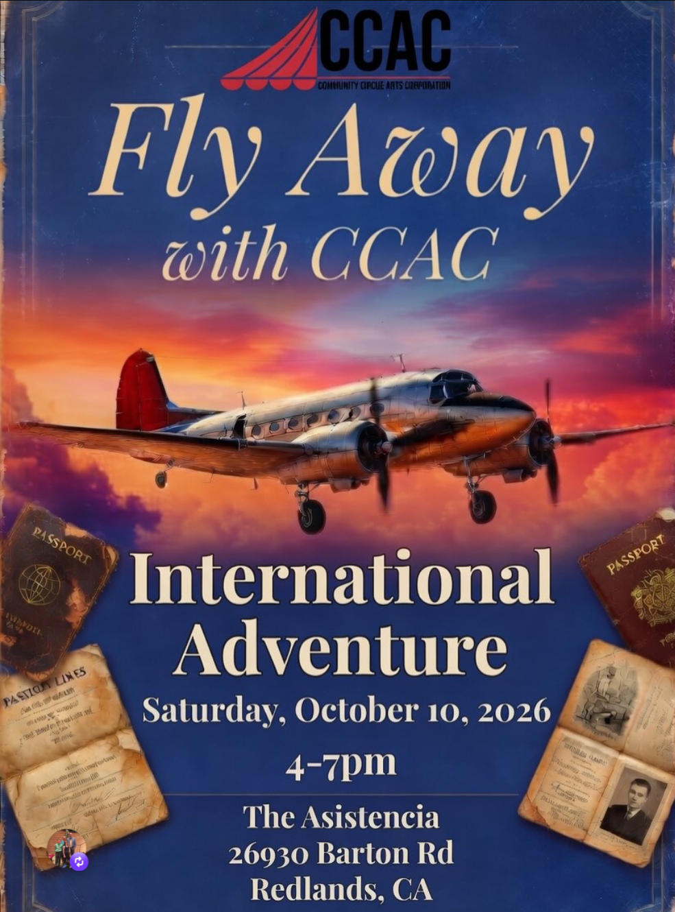Fly Away with CCAC - Annual Fundraiser Event