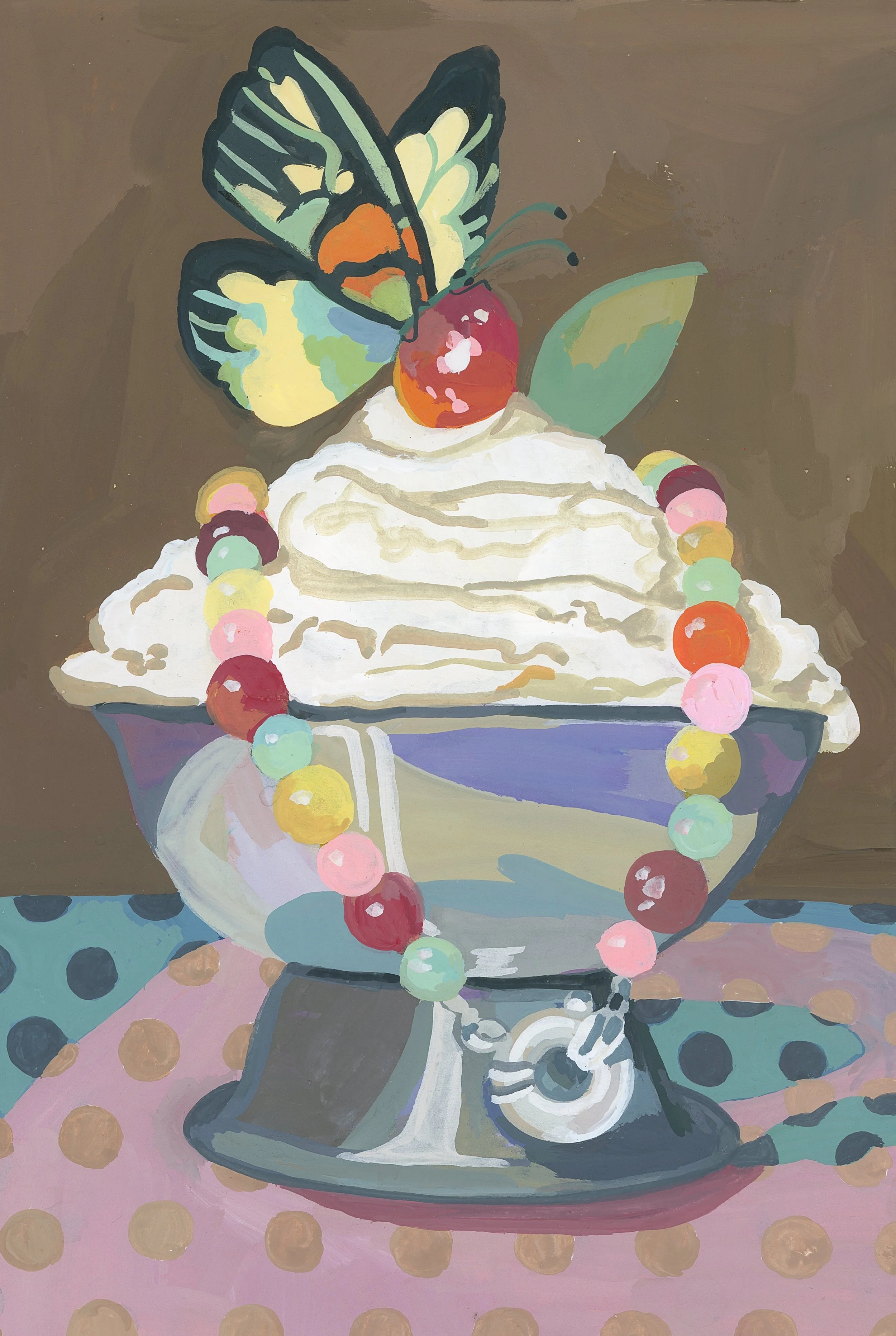 Sweet - Original Gouache Painting