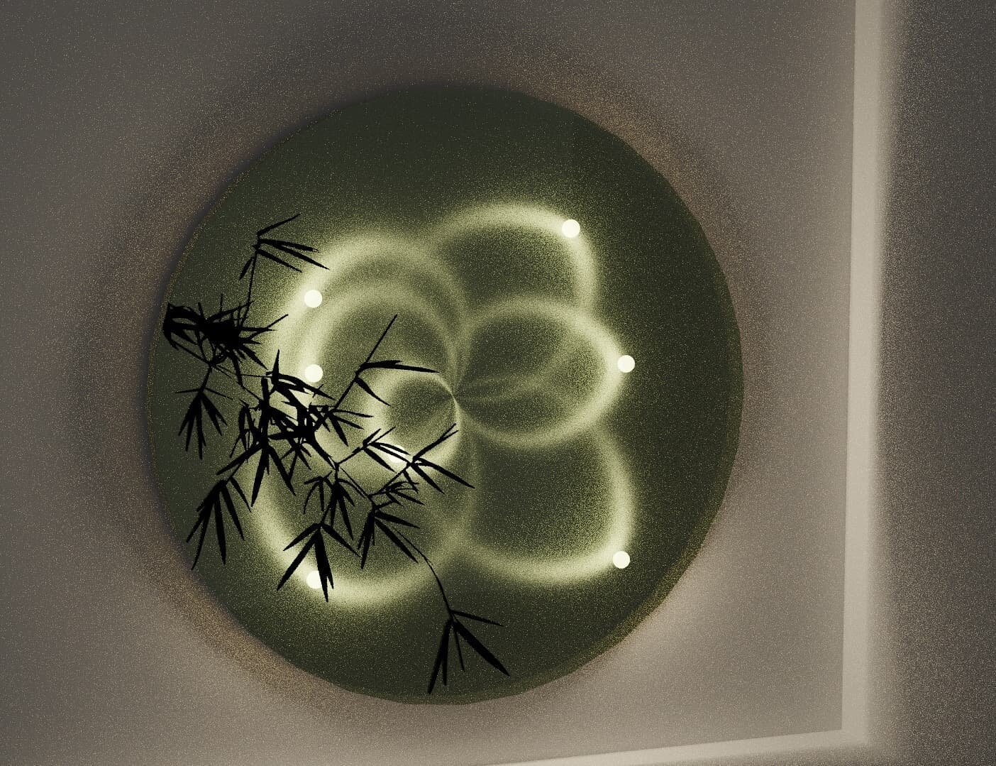 Light designs for some big tondo lights!! I'm hopefully making them in the next couple of weeks!!? 

#lightingdesign #blender #bamboo #circle #3drender #sketches