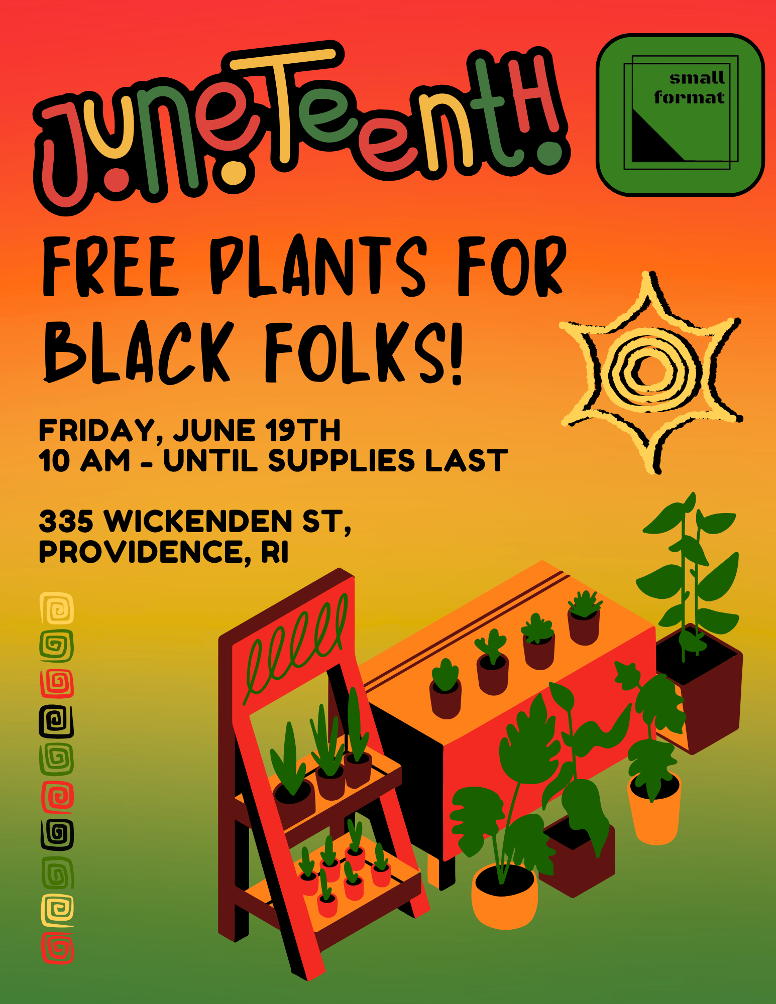 Juneteenth: Free Plants for Black Folks!