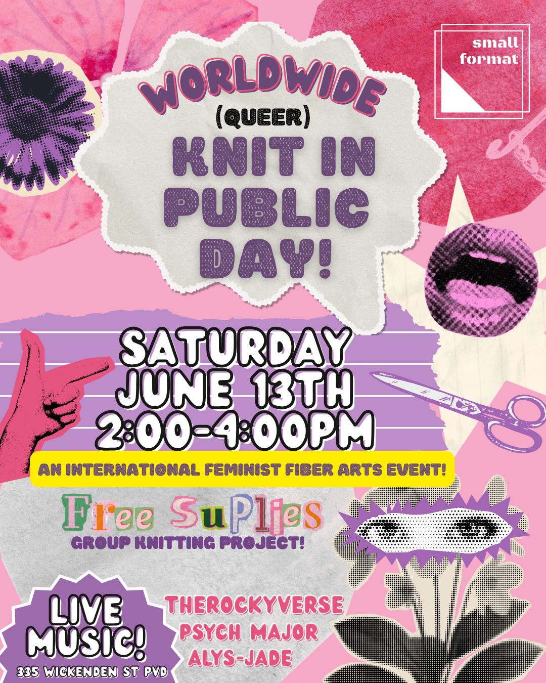 Worldwide Knit In Public Day!