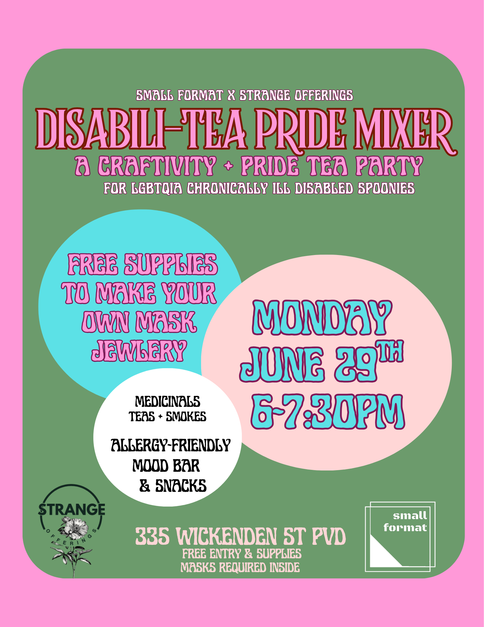 Disabili-tea Pride Mixer!