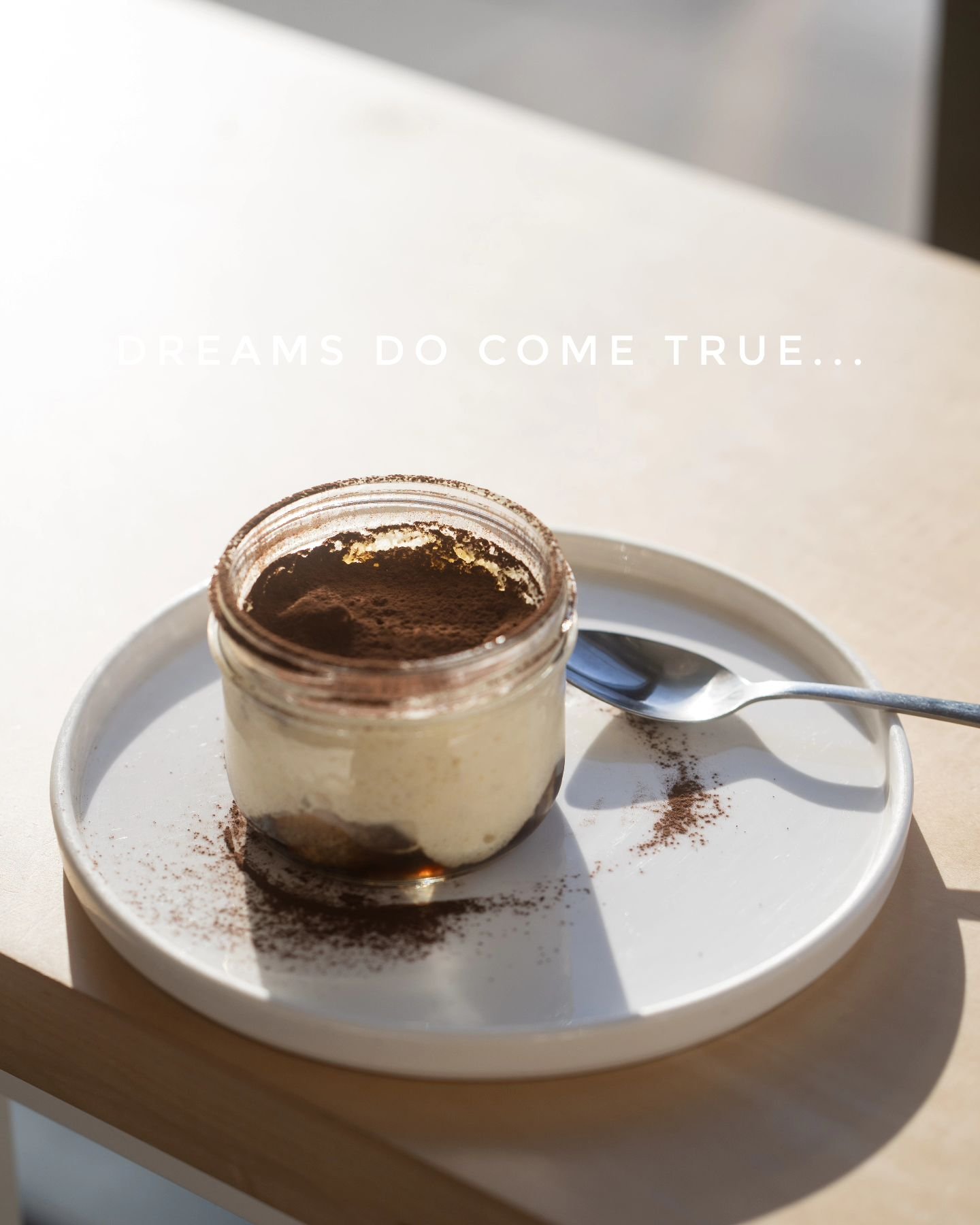 Sometimes some dreams come true! Tiramisu dreams are the best ones! Now a reality at Redwood!