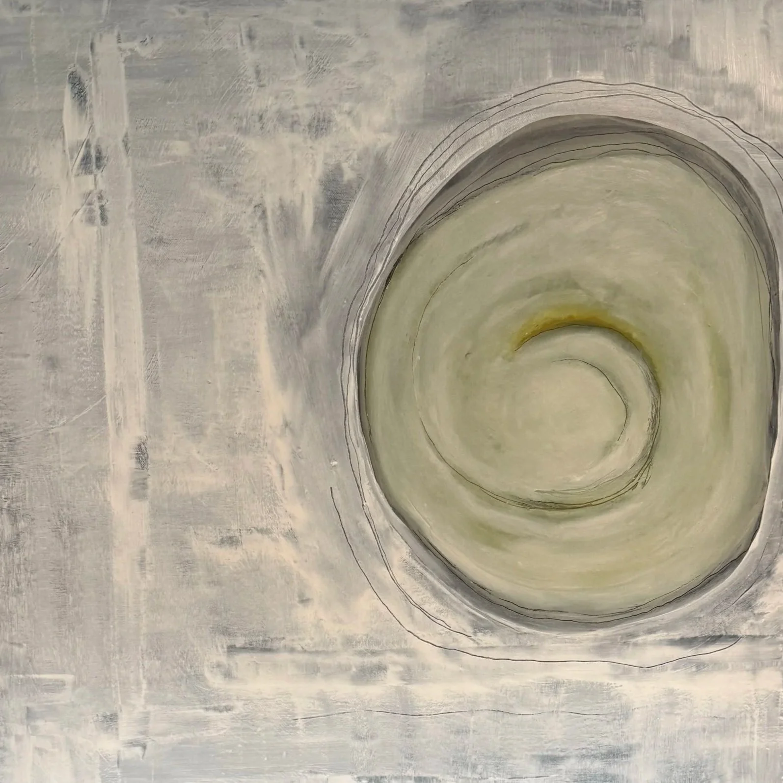 Solo Agate. 2025. 24x24. Oil on canvas.