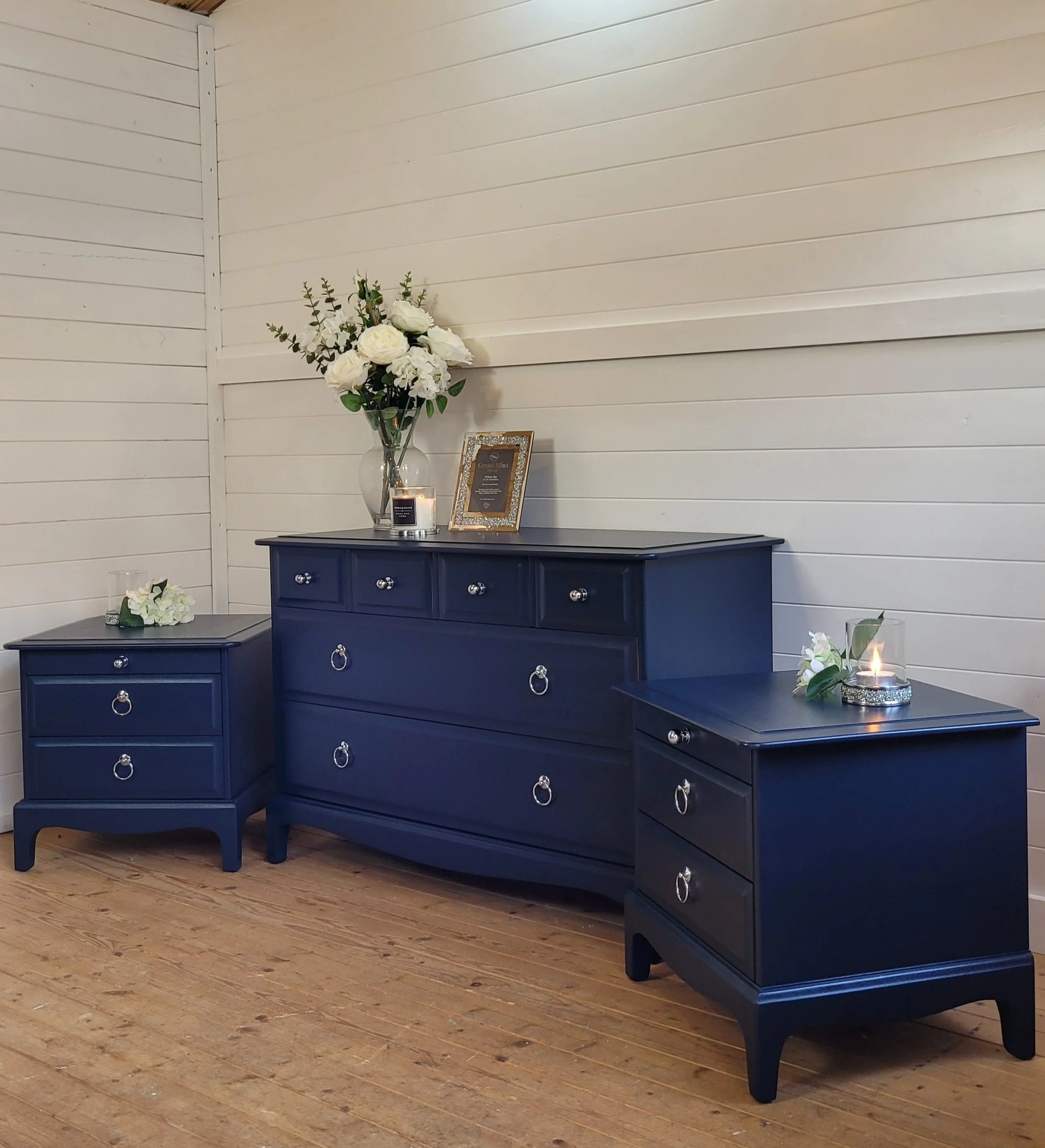 Stag Minstrel 3pcs Set in Midnight Blue