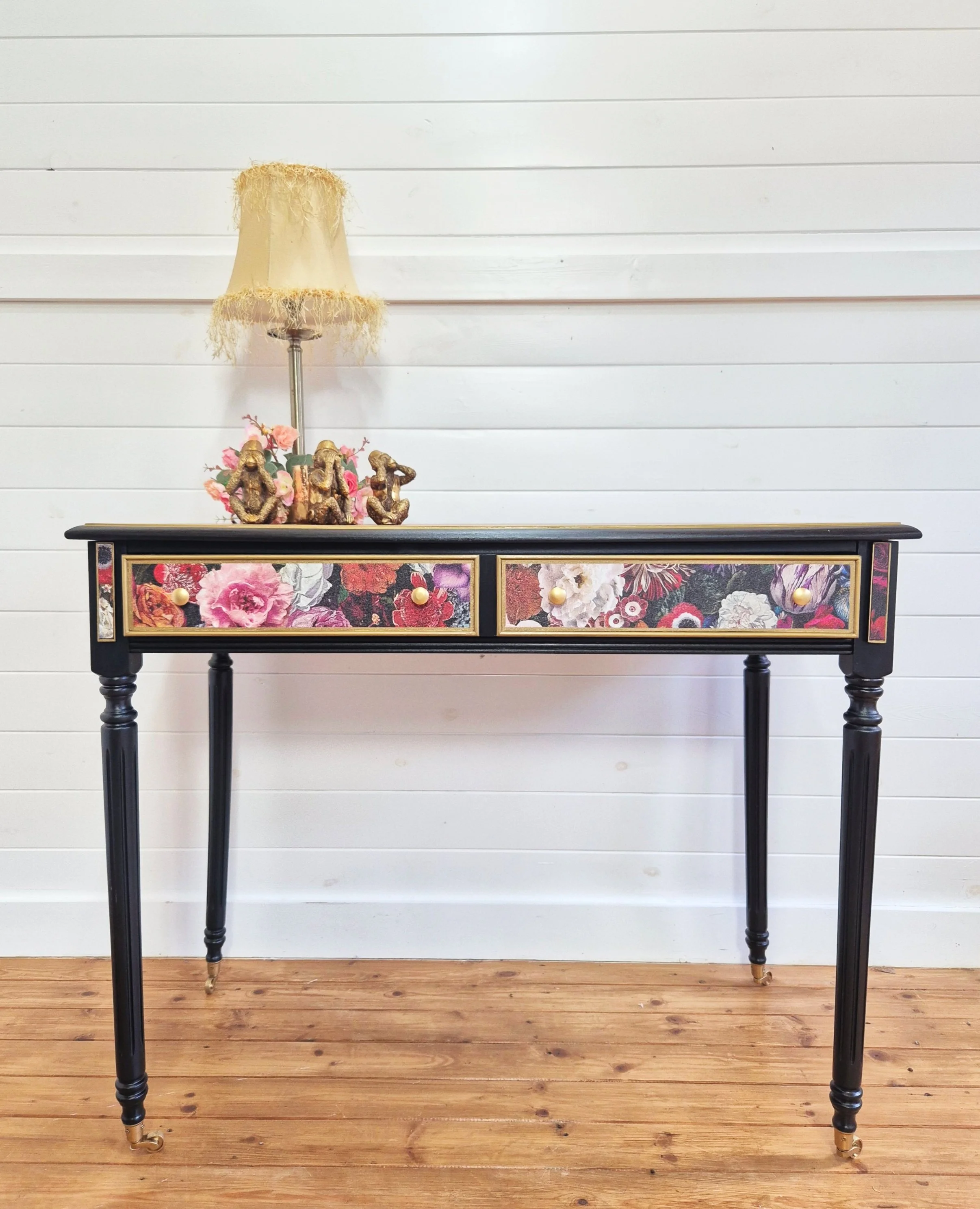 Vintage Regency style Mahogany Dressing table 