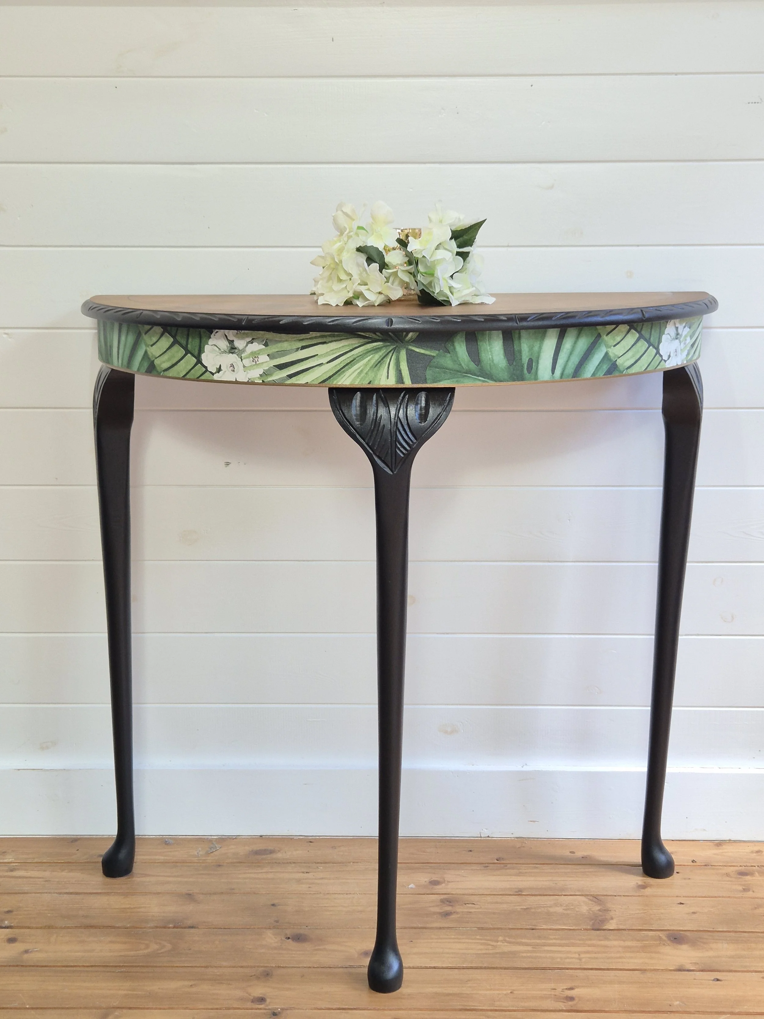 Demi Lune Table , Half moon table , Console Table