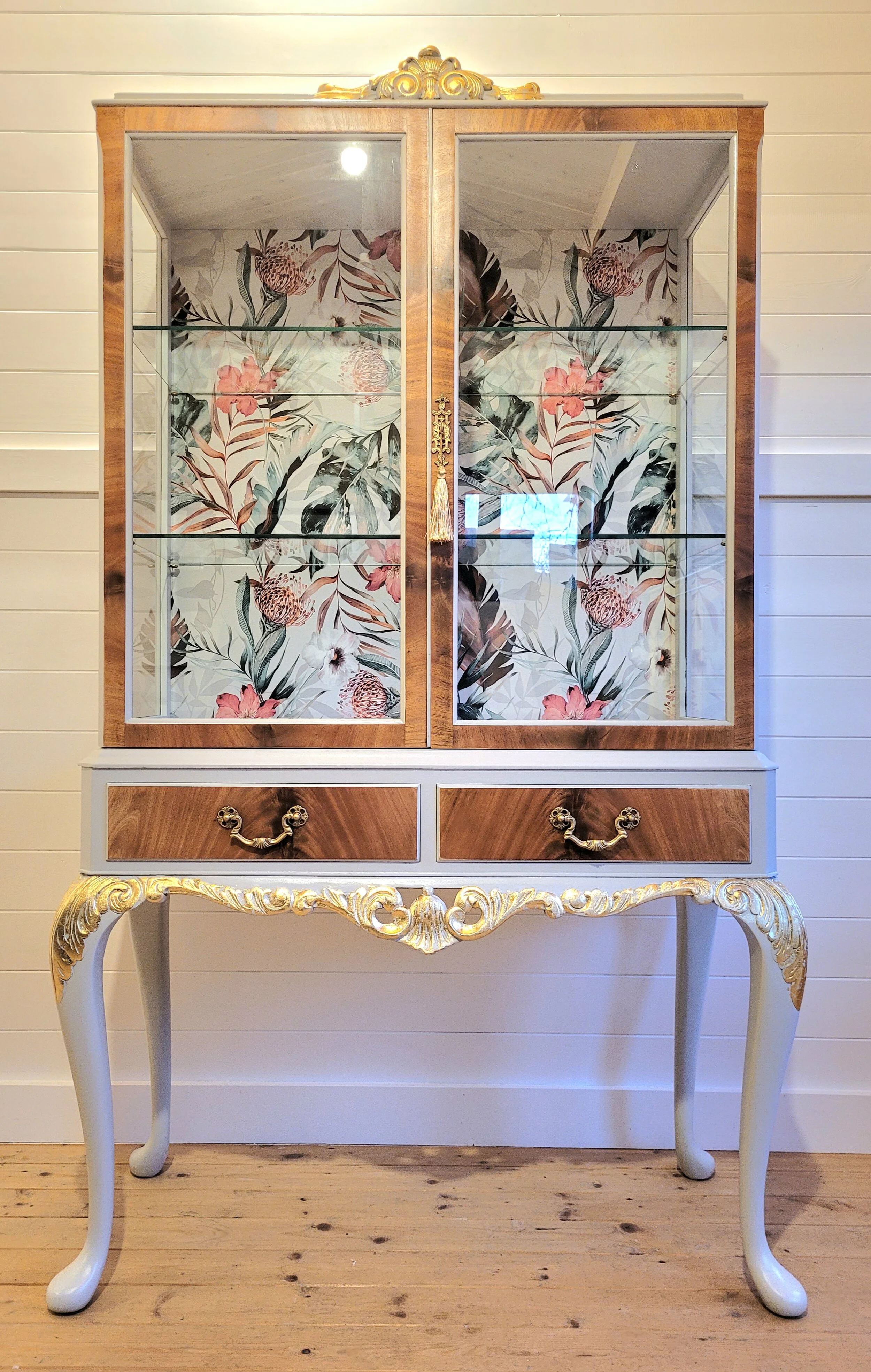 Stunning Vintage 1940's French style Cabinet 