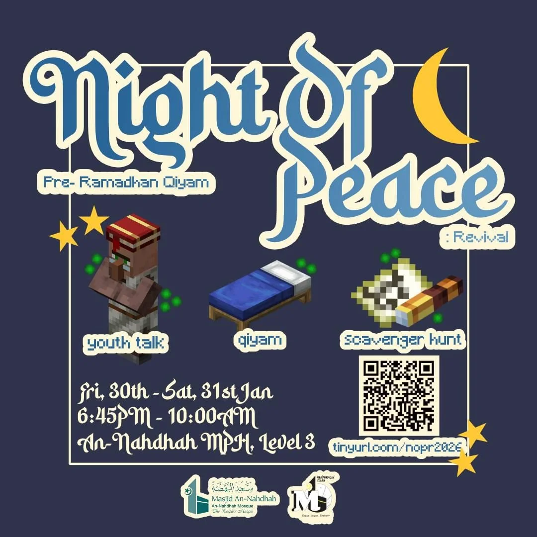 Munawwarin Youth Event Qiyam Mosque Singapore