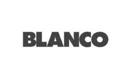 "BLANCO" in bold black letters on a white background