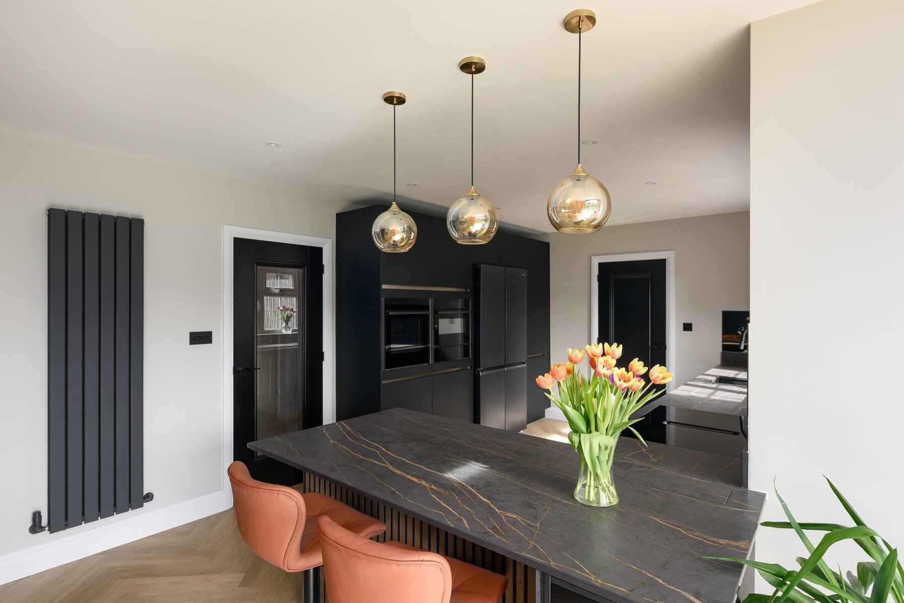 Black & Wood Modern Kitchen in Hazlemere 