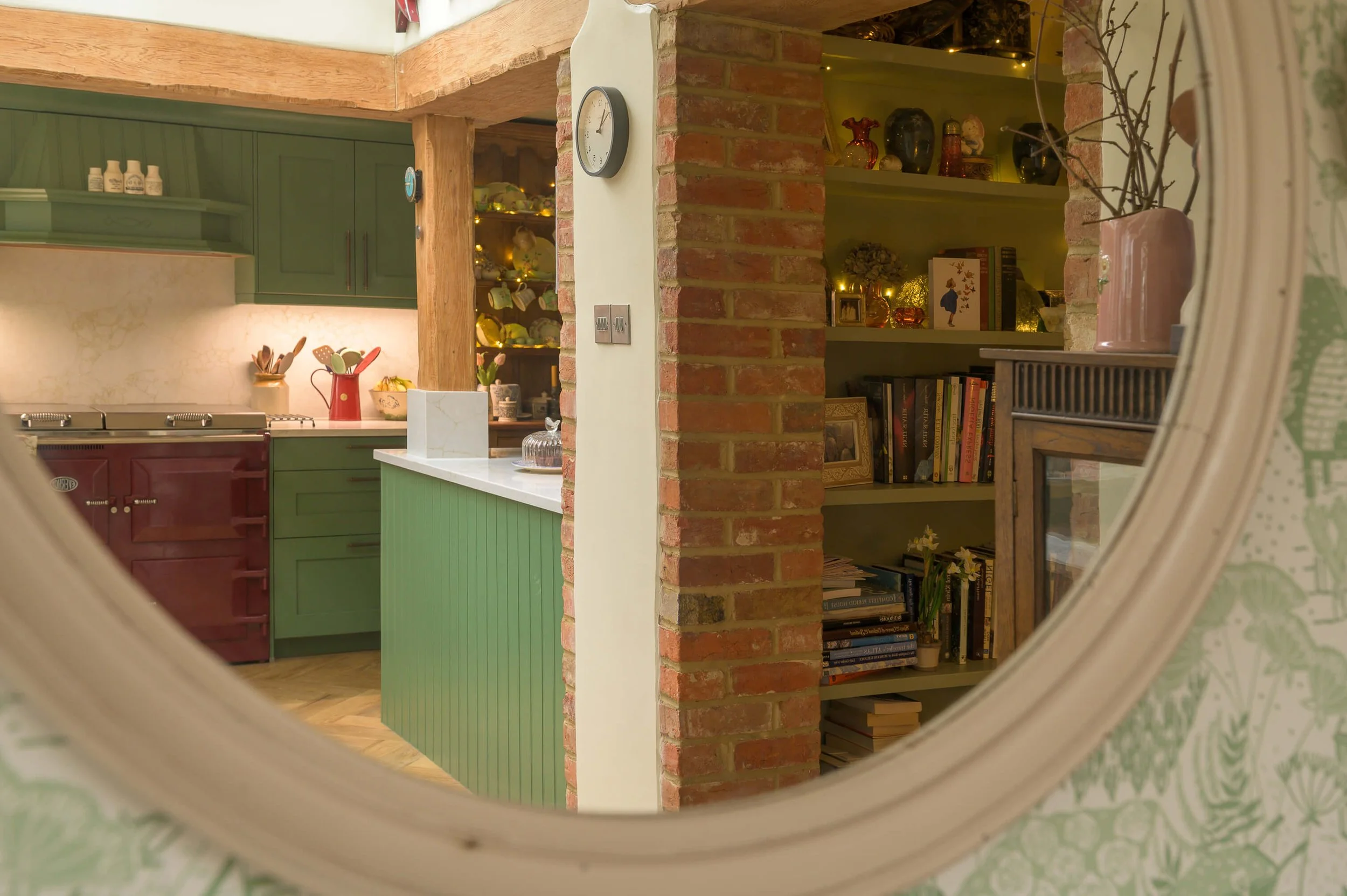 Green Classic Kitchen in Aylesbury 