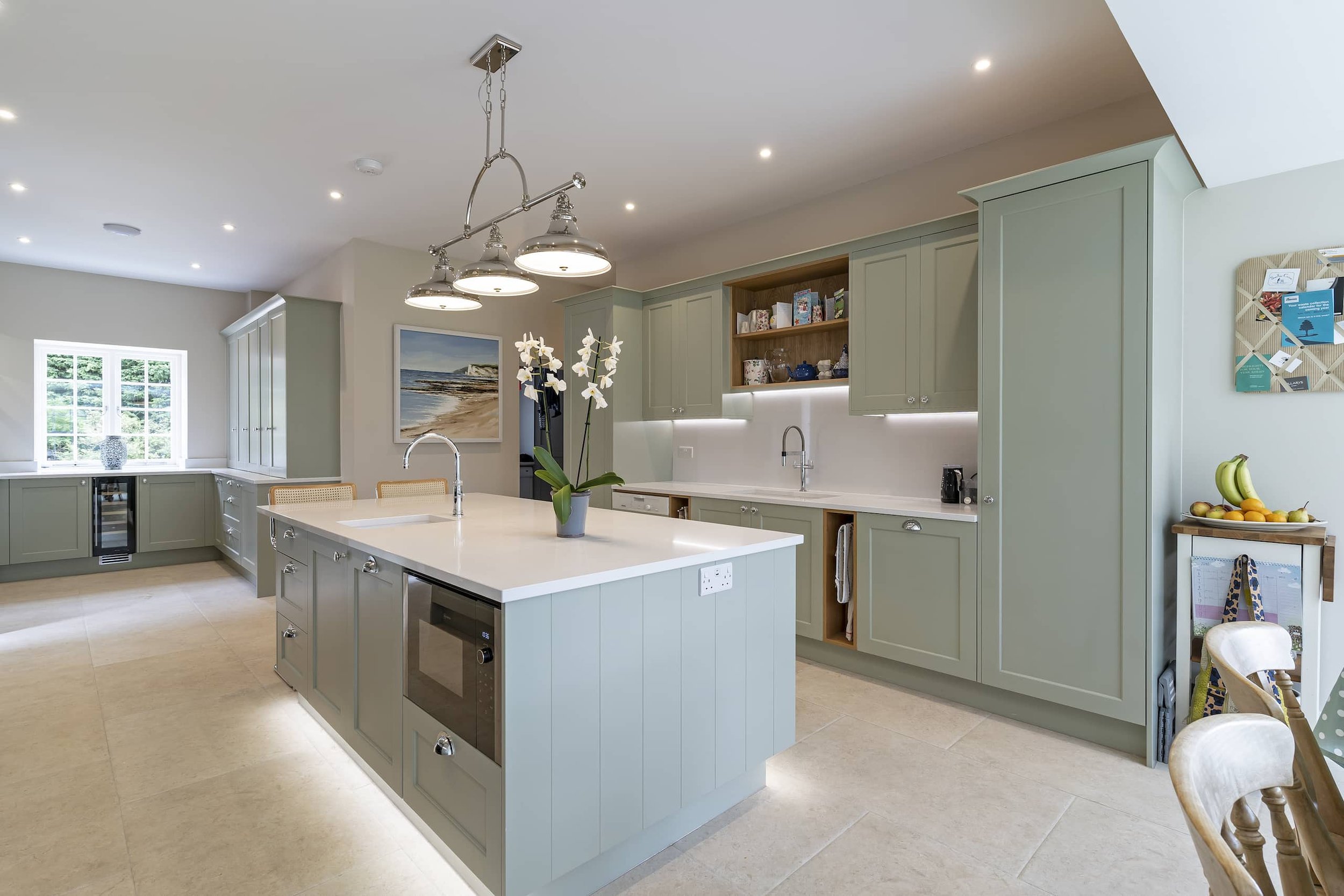 Sage Green Shaker Kitchen