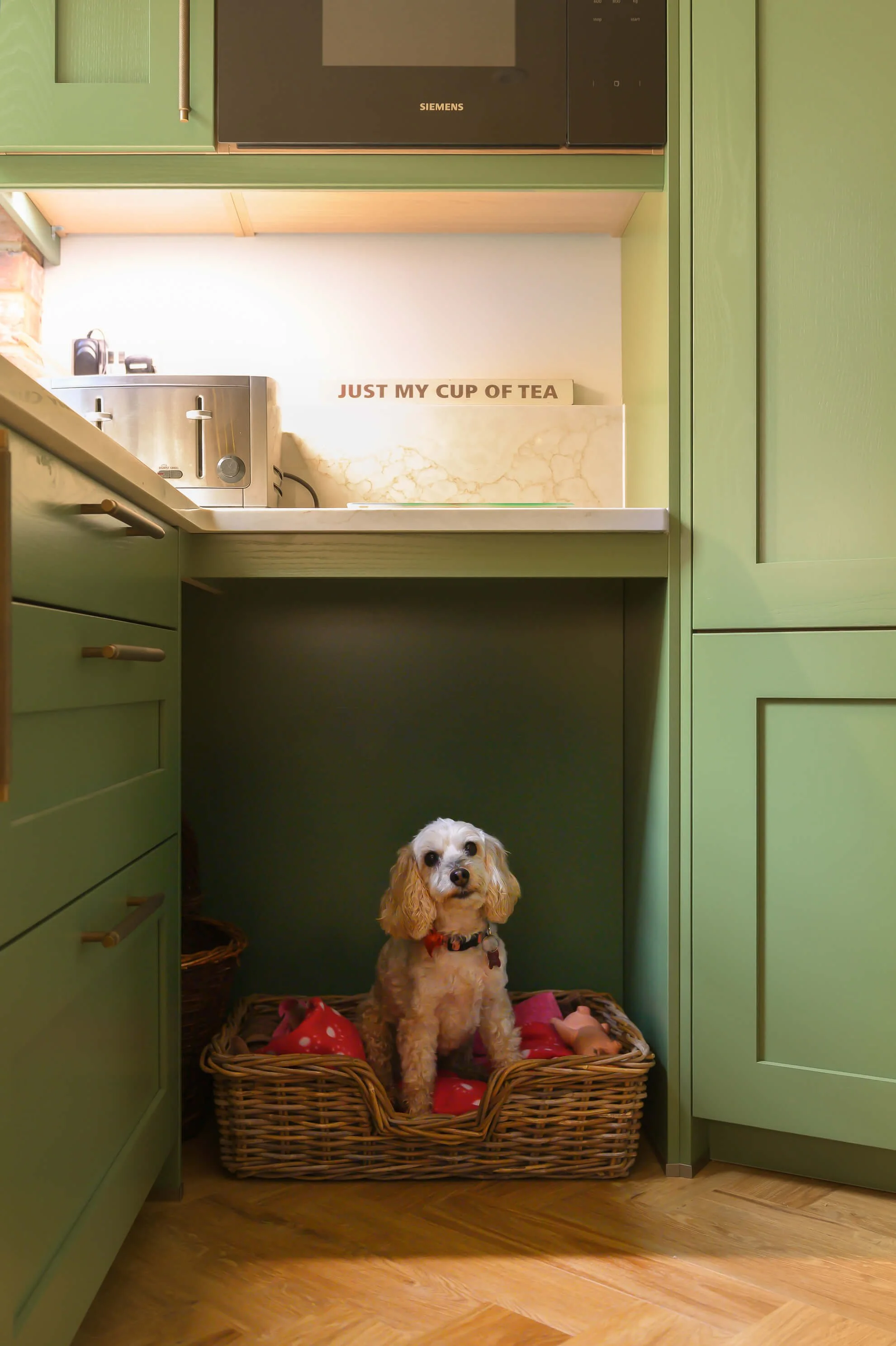 Green Classic Kitchen in Aylesbury 