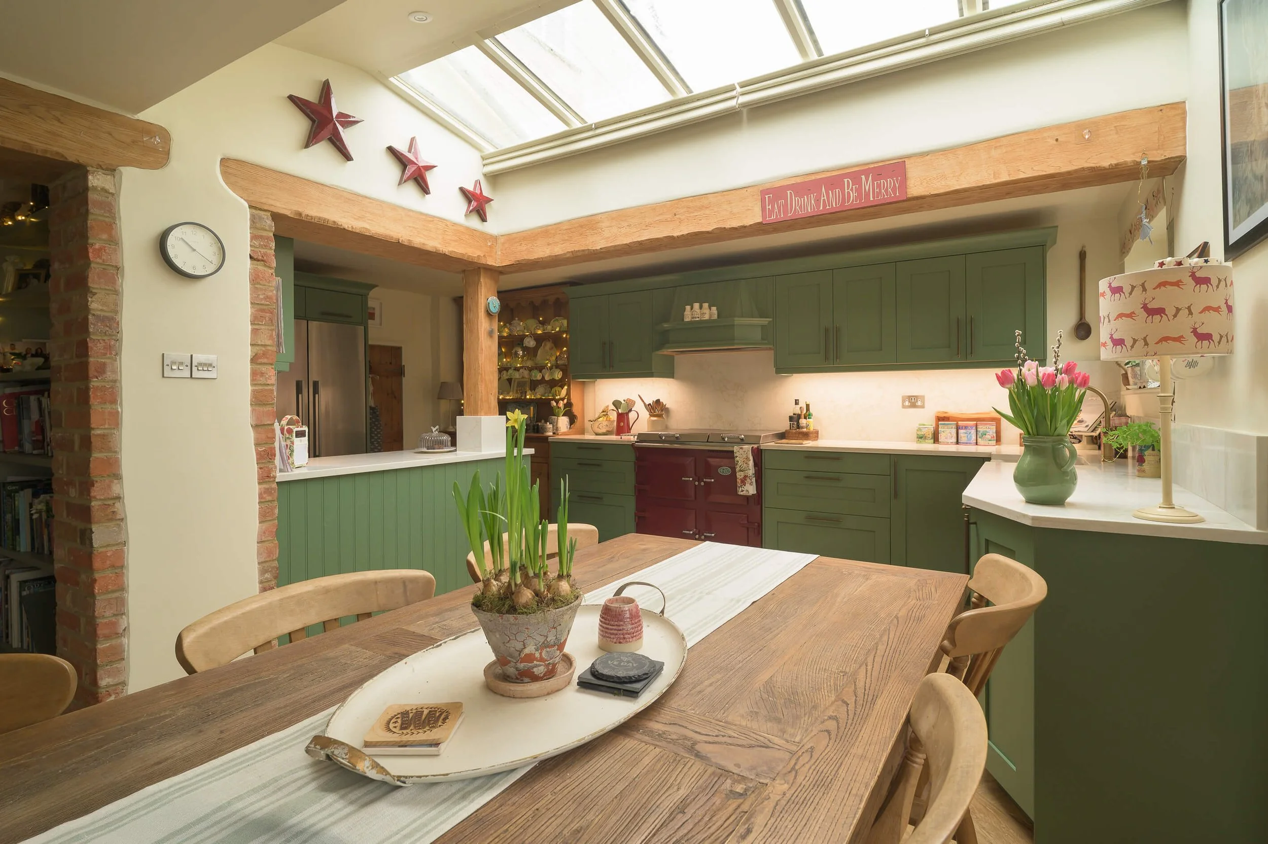 Green Classic Kitchen in Aylesbury 