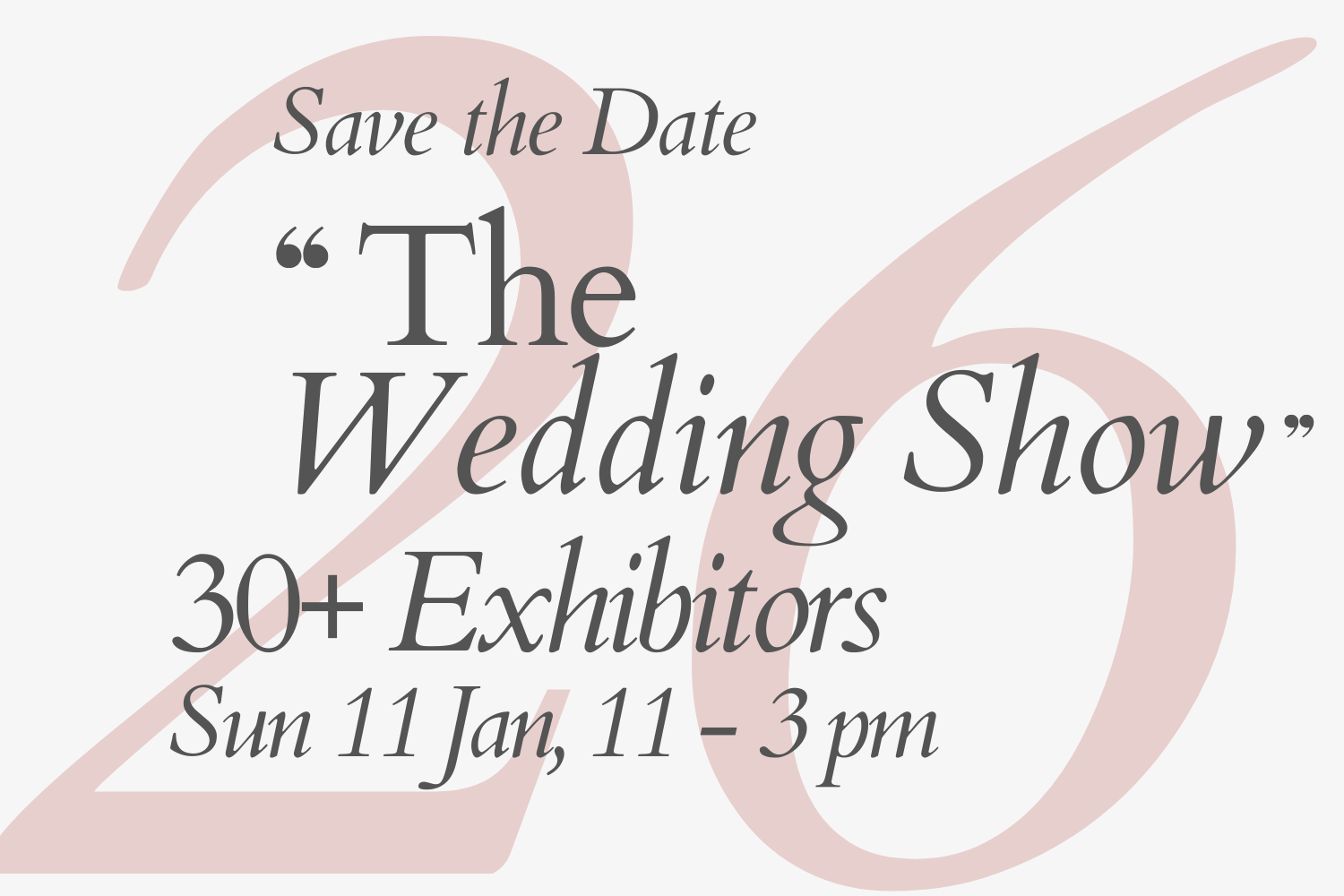 The Wedding Show