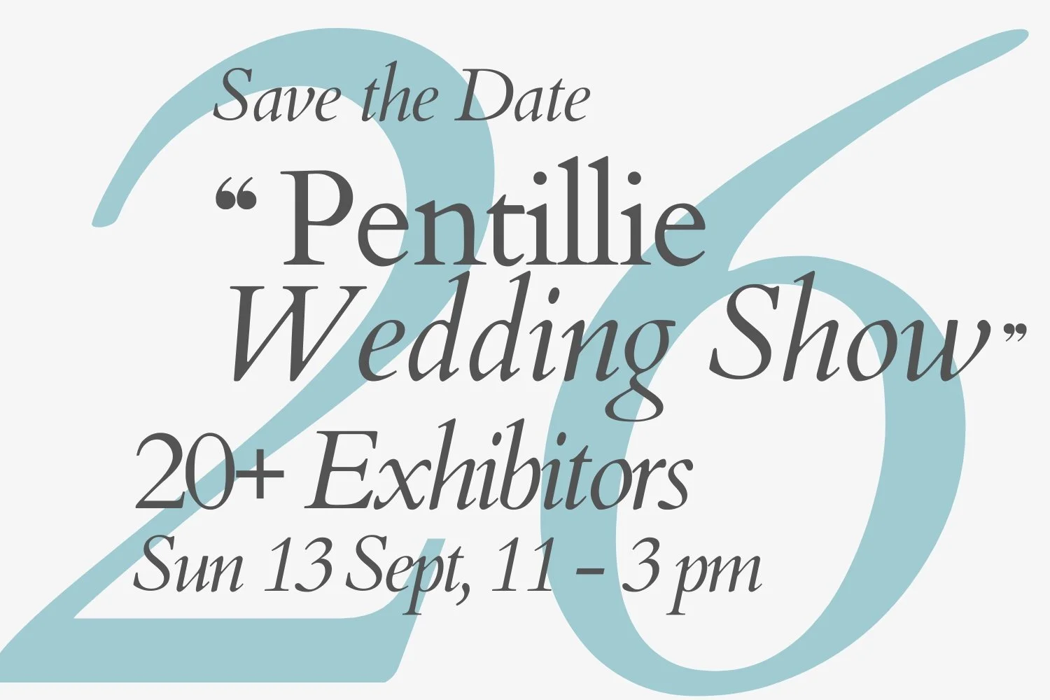 Pentillie Wedding Show