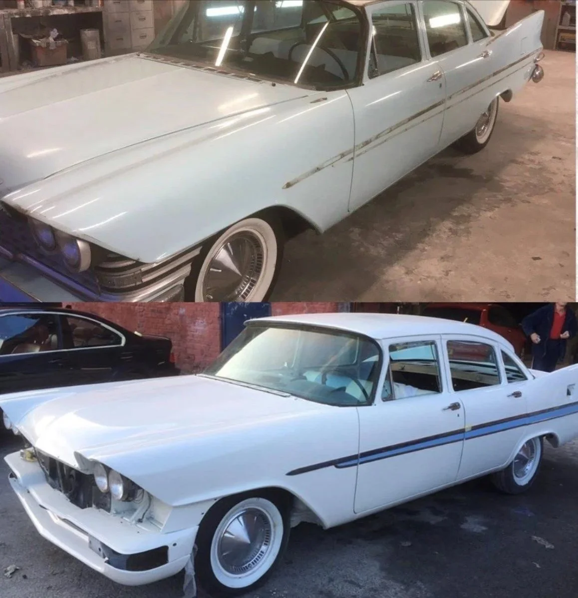 Classic car body restoration at CPR Liverpool