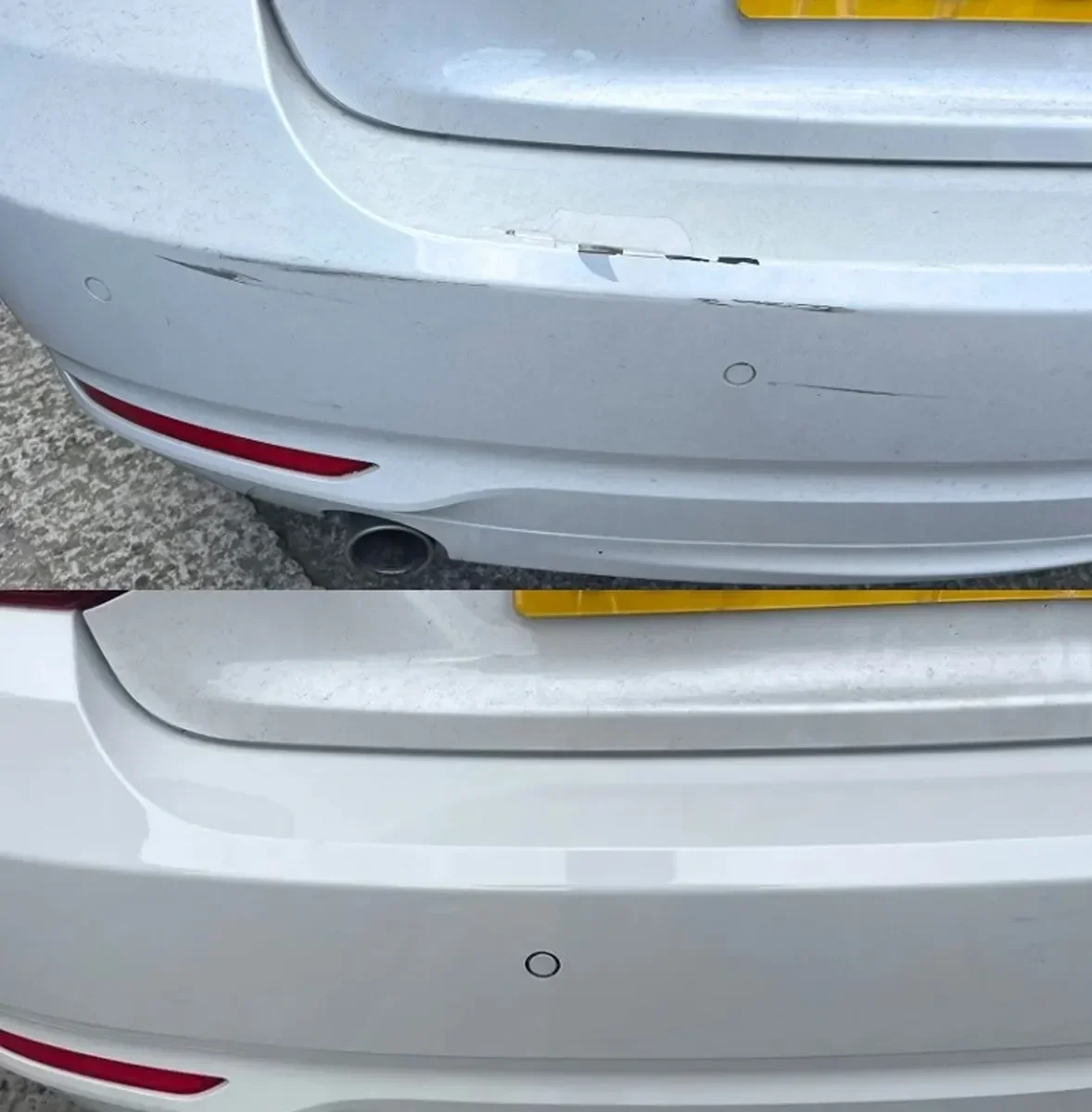 Cracked bumper repair Liverpool