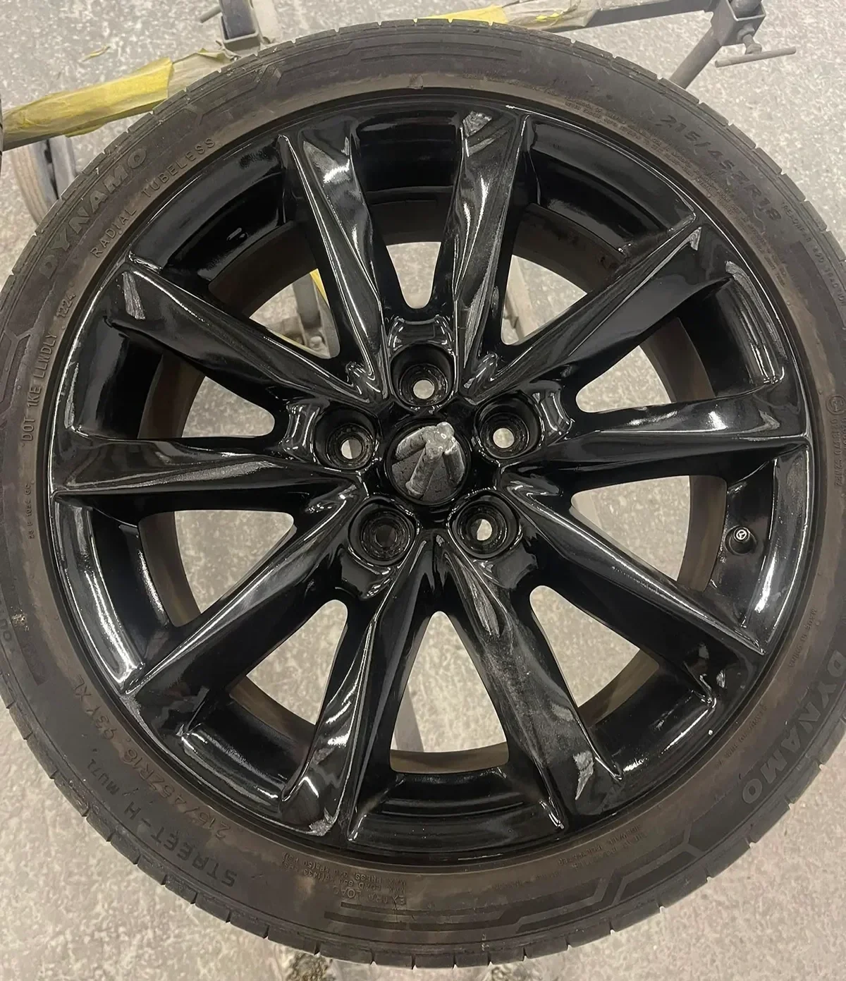 Repaired alloy wheel Liverpool