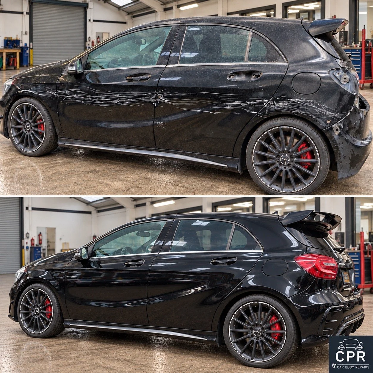 Collision damage repaired at CPR Car Body Repairs Liverpool