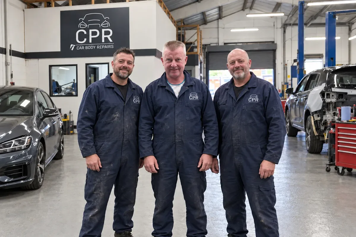 CPR Body Shop Liverpool team