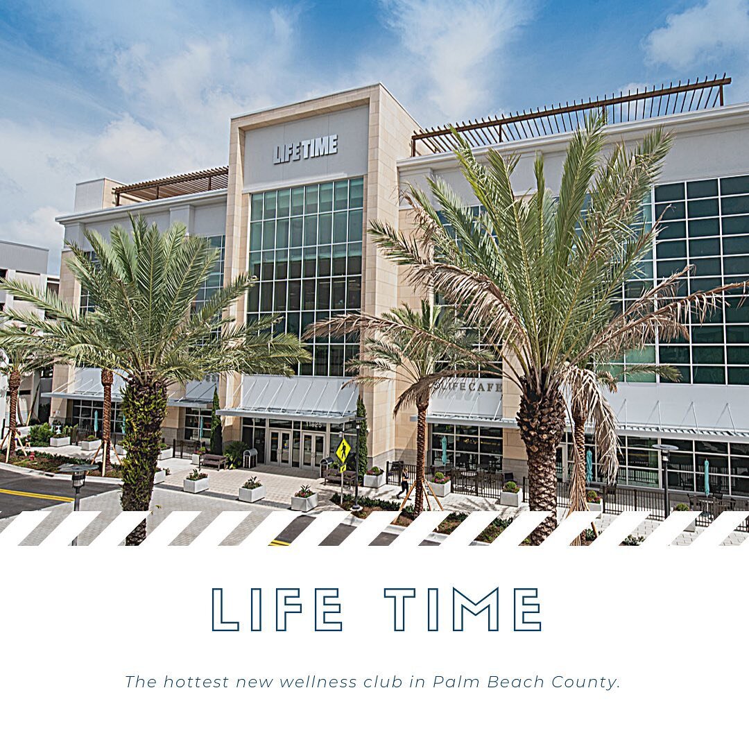Did you hear? Life Time has opened at @DowntownPalmBeachGardens - we took a tour and here are all the amenities they are offering. 

Safe to say you know where to find us if we're not out doing our real estate thing, at the Life Time spa of course 💁