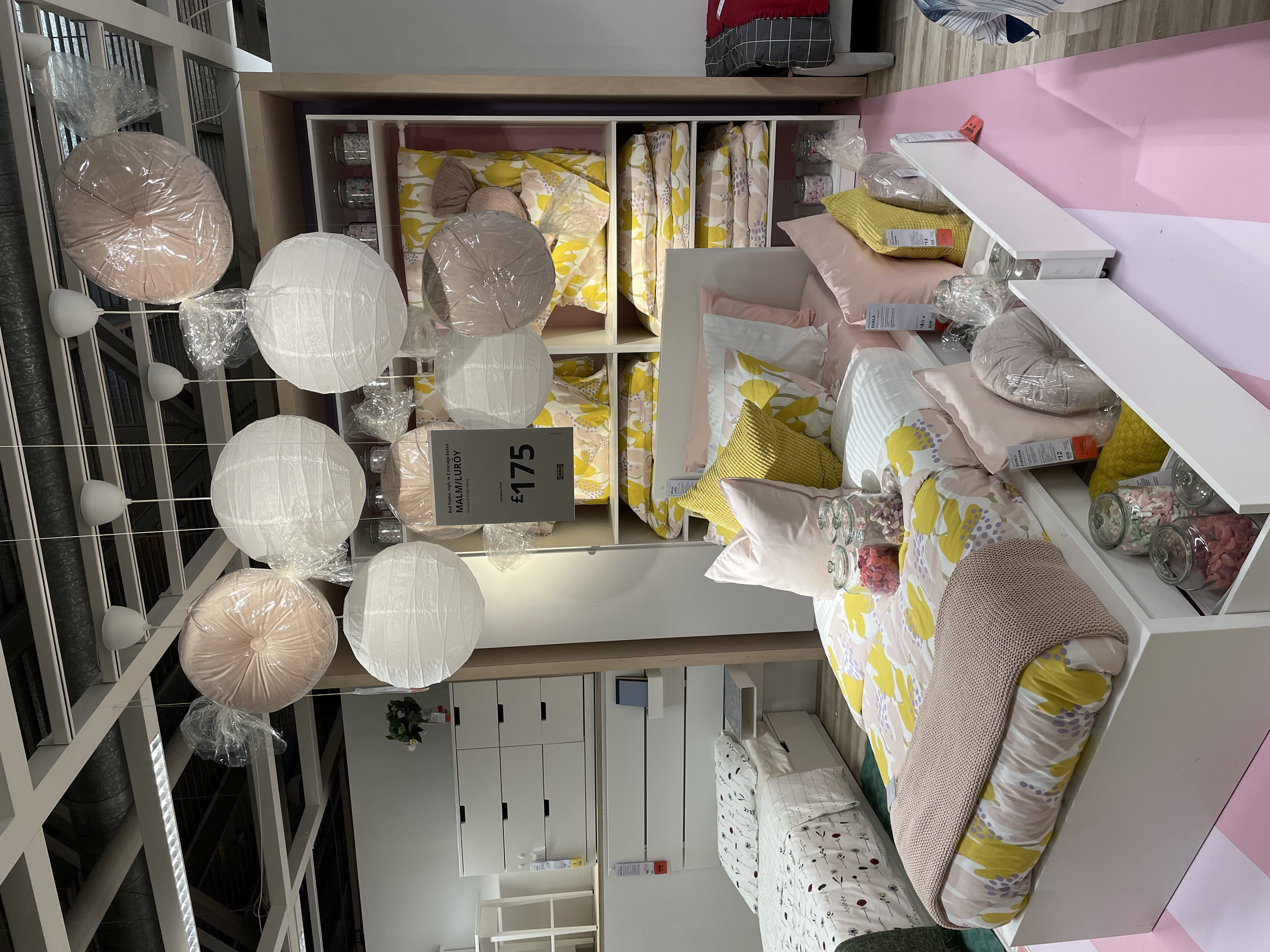 Bedrooms 'Sweet Dreams' display