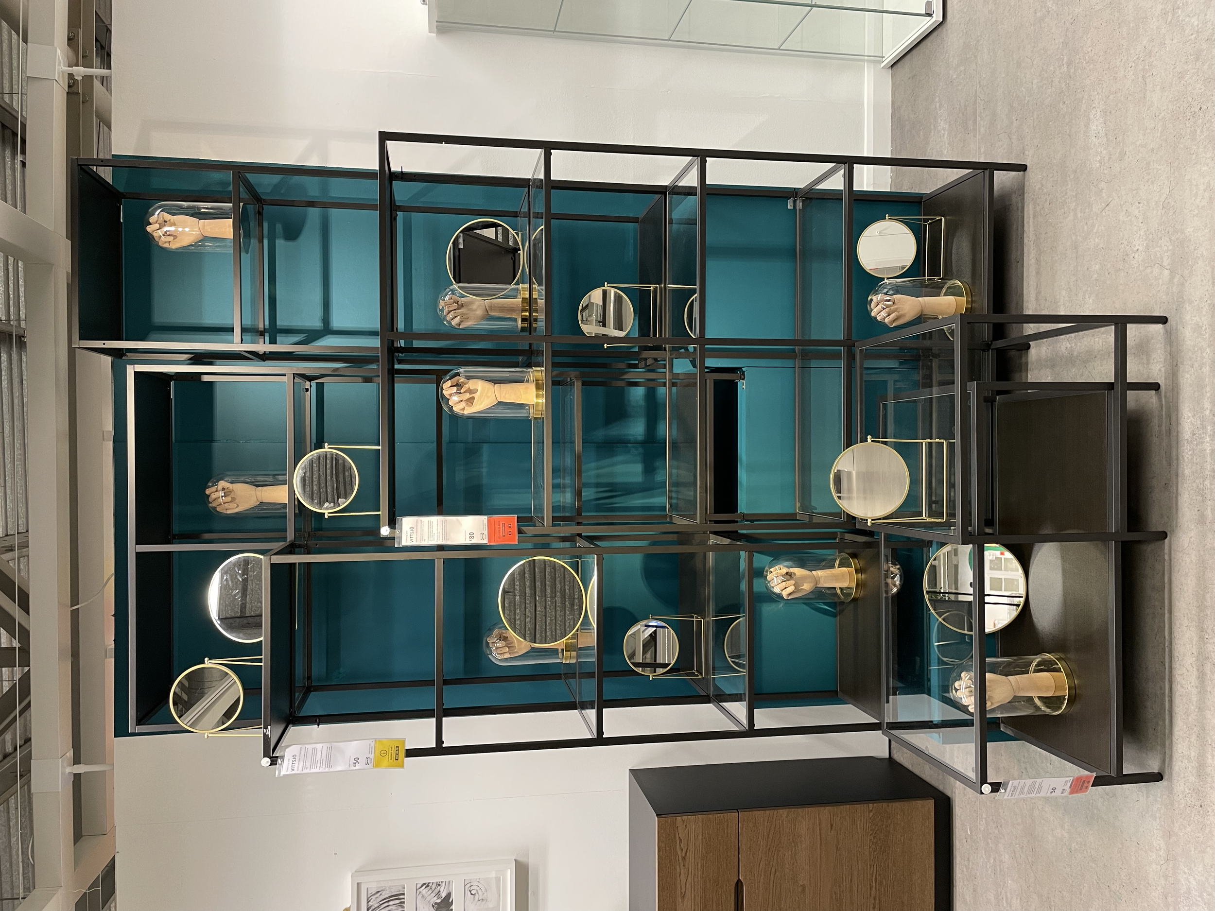Open Storage display