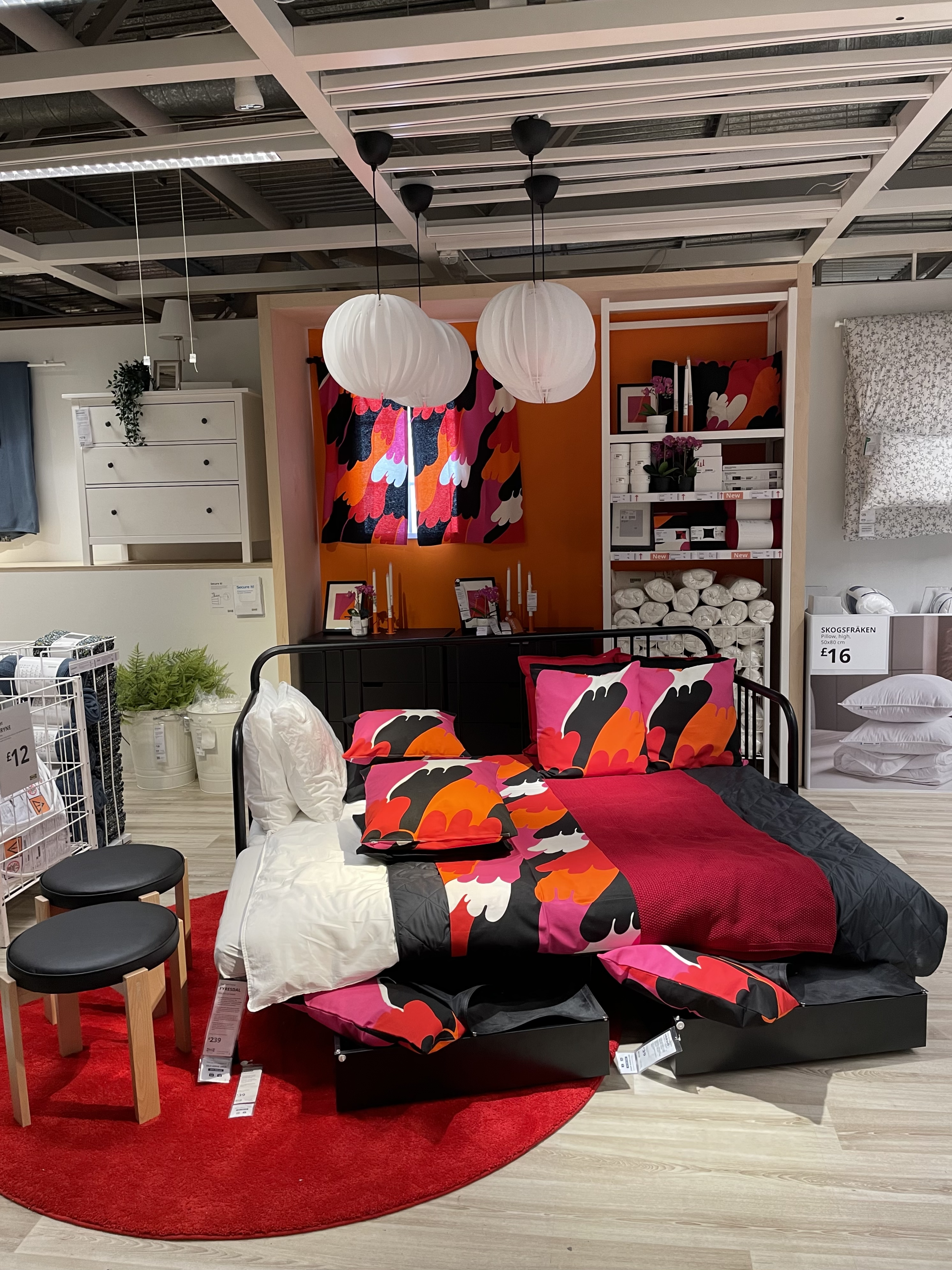 Bedrooms NYTILLKERVAD retro collection coordination
