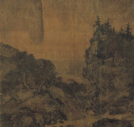 Fig. 6 Travellers Among Mountains and Streams | Fan Kuan (detail)