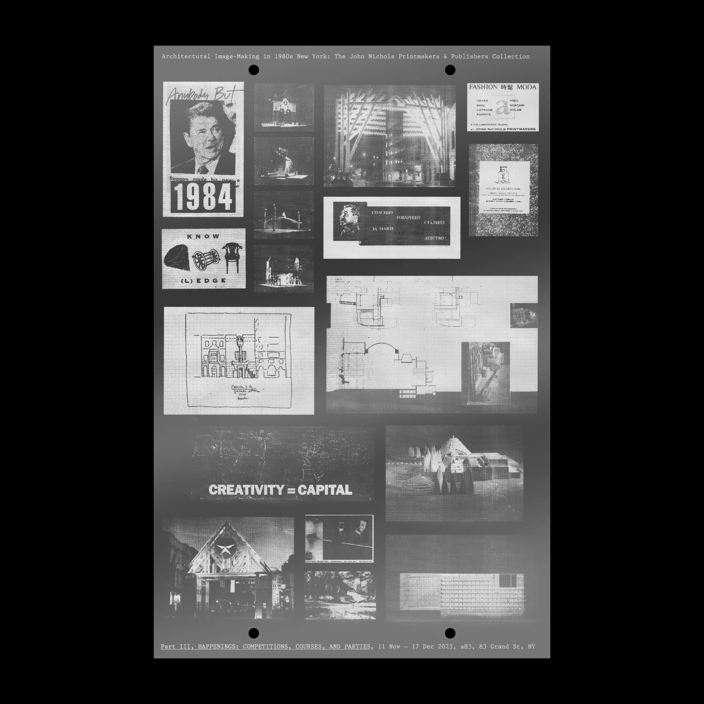 Poster – Part III, HAPPENINGS — a83