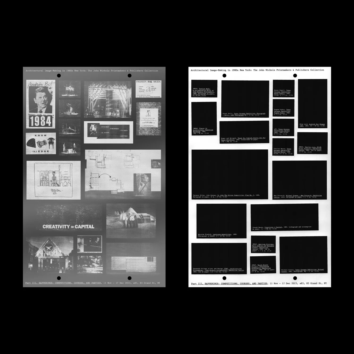 Poster – Part III, HAPPENINGS — a83