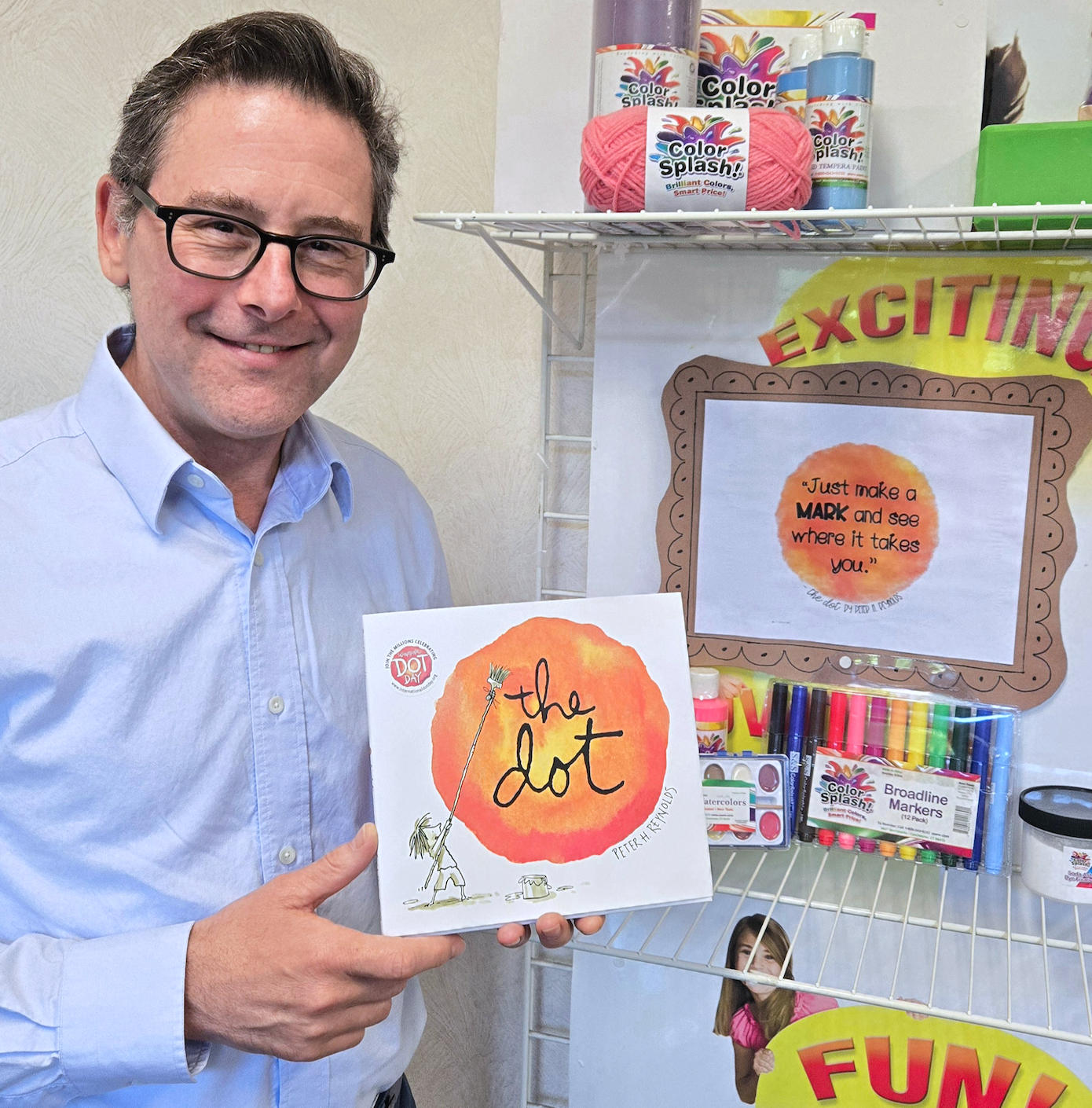 Helping Kids Make Their Mark – How The Dot Book Inspired S&S