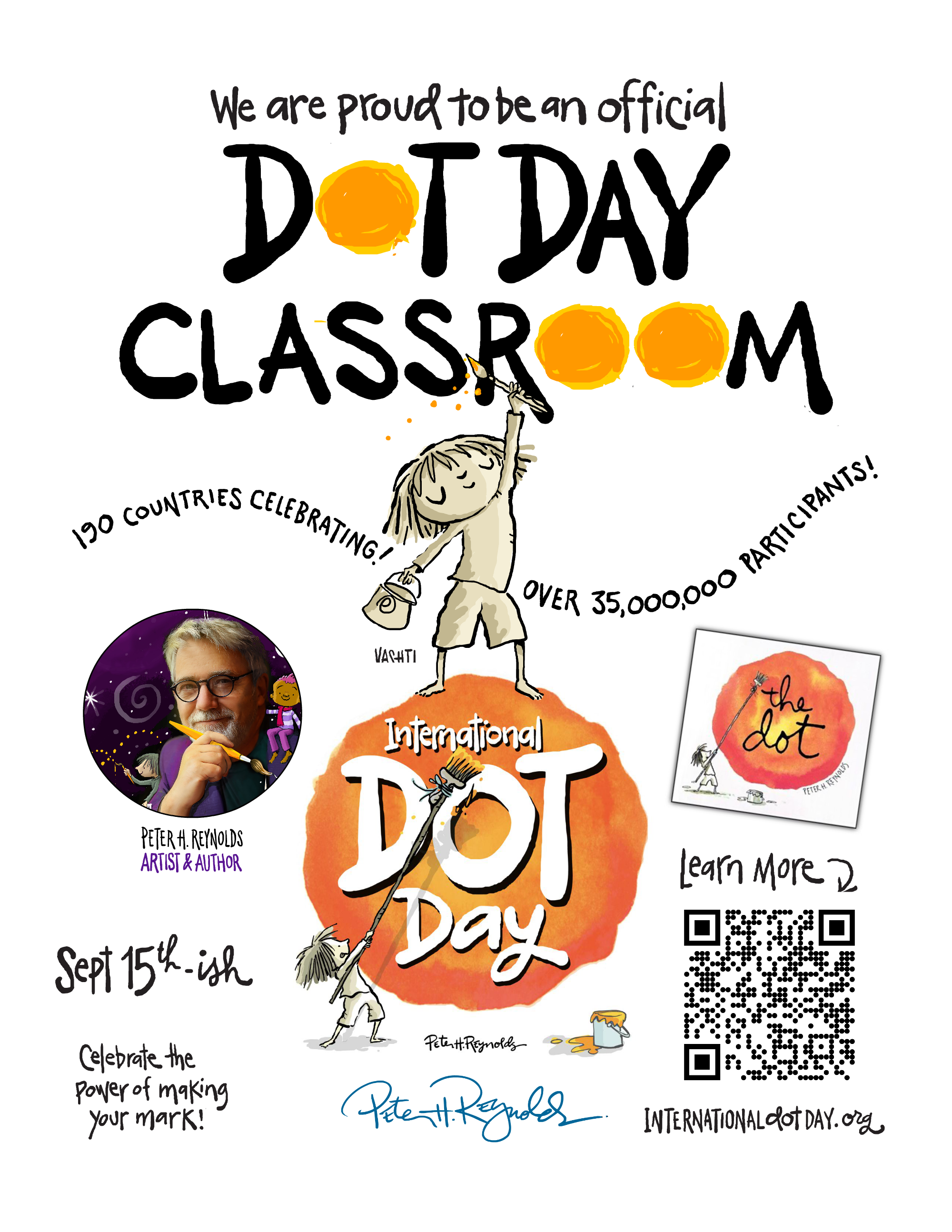 Dot Day Classroom Poster 