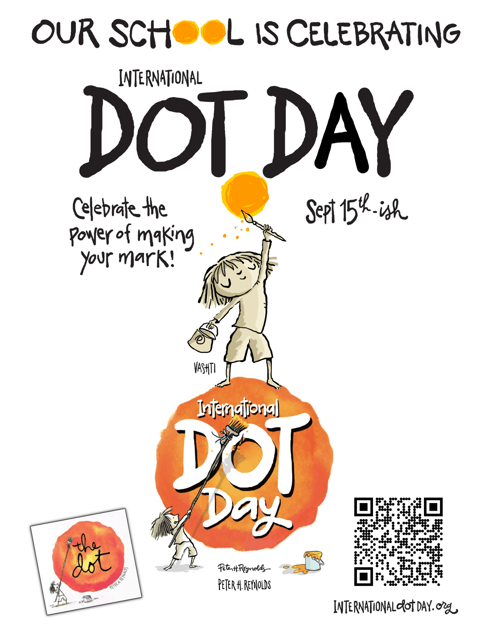 Our School is Celebrating Dot Day