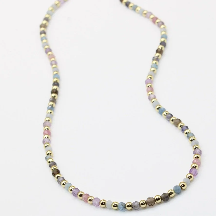 The Dusk Gemstone Necklace — myliu