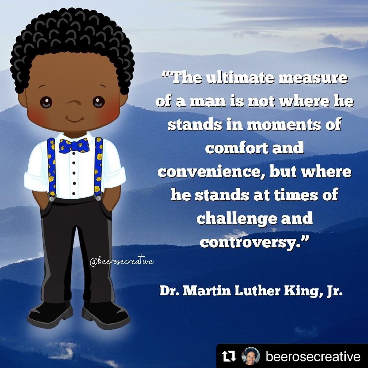 Happy Martin Luther King Jr. Day!
.
.
#service #unity 
.
.
#Repost @beerosecreative with @make_repost
・・・
Let us celebrate Dr. King today, not just in words, but in actions&hellip;.not just today, but everyday! 
..
..
#digitalart #digitalartist #digi