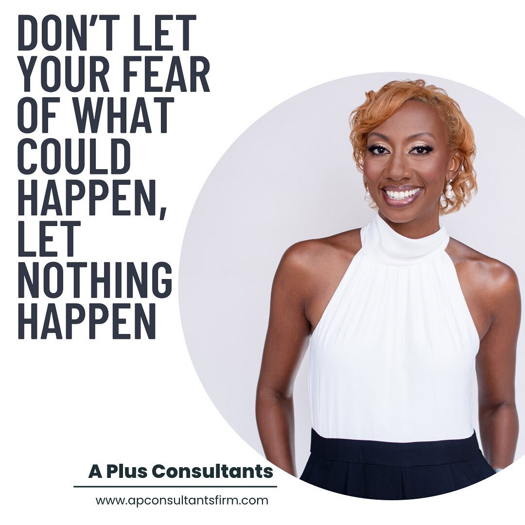 Don&rsquo;t let your fear of what could happen, let nothing happy.
. . .
Have a productive day!